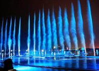 Schöne Tanzen-Wasser-Show, geführter Farbändernder Brunnen mit Luftdüse fournisseur