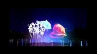 Wasser-Schirm-Brunnen-Bau-/Wasser-Vorhang-Film-Show-Selbst des Bild-3d entworfen fournisseur