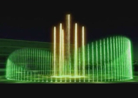 Beleuchtungs-Tanzen-Wasser Licht RGB DMX u. Brunnen-Show-wilder Gans-Flügel-Vogel-Entwurf fournisseur