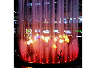 Zeitgenössischer musikalischer Brunnen im Freien mit fantastischem Feuerwerks-Bild fournisseur