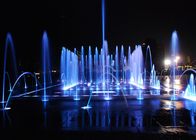 Trockene Boden-Wasser-Brunnen, die musikalischen Brunnen mit LED-Lichtern auf dem Boden tanzen fournisseur
