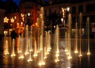 Soem entwerfen trockene Boden-Wasser-Brunnen mit Bildern LED-Unterwasserlicht-3D fournisseur