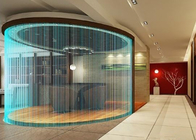 Computergesteuerter Digital-Wasser-Vorhang-Brunnen mit Licht-modernem Entwurf fournisseur